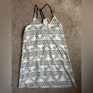 Soprano XS-Chic Black and White Geometric Dress